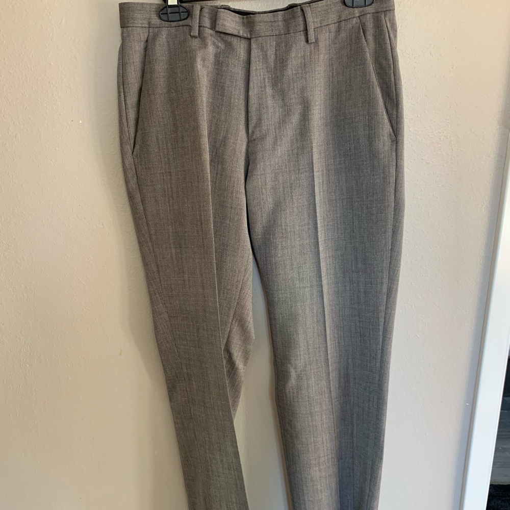 Grey BOSS Trousers.